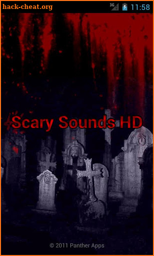 Scary Sounds HD screenshot