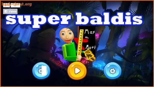scary super baldi in pyramid world escape game screenshot