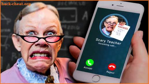 Scary Teacher Call Prank screenshot