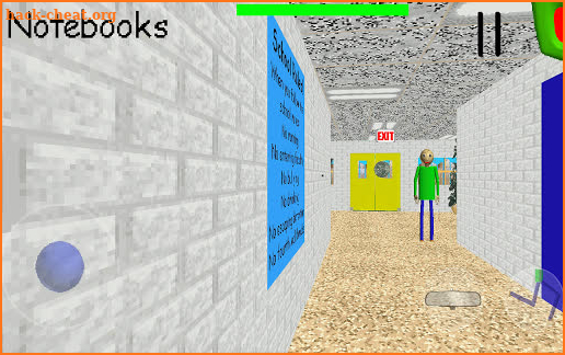 Scary Teacher Math in education and learning game screenshot