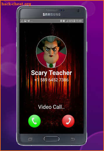 Scary Teacher Video Call & Chat Simulator Prank screenshot