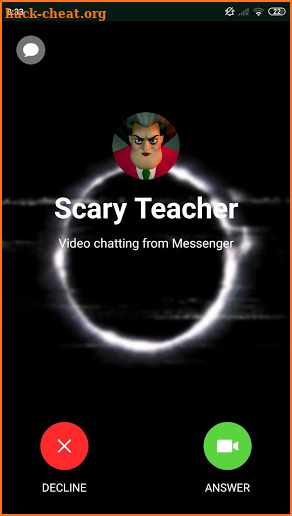 Scary Techer Video Call - Call Scary Techer Prank2 screenshot