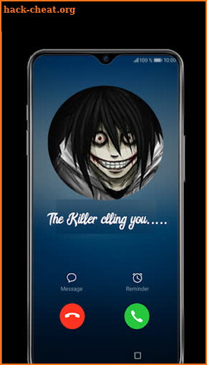 Scary The Kiler Jeff Fake Call similateur screenshot