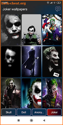 Scary Wallpapers Horror: Skull, Joker, Anonymous screenshot