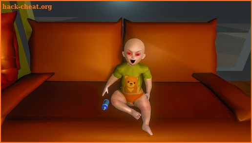 Scary Yellow Baby Horror Game screenshot