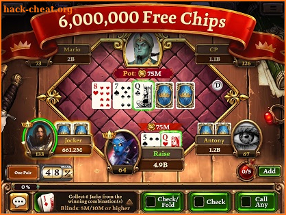 Scatter HoldEm Poker - Texas Holdem Online Poker screenshot