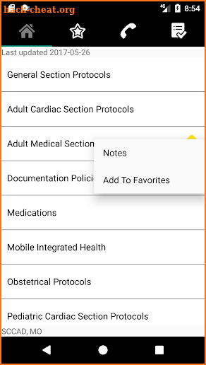 SCCAD Mobile Health screenshot