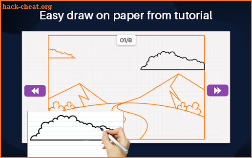 Scenery Draw Step by Step for Kids screenshot