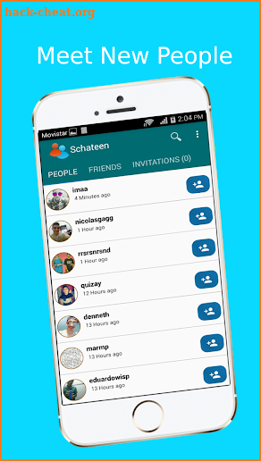 Schateen - Chat to meet new people screenshot