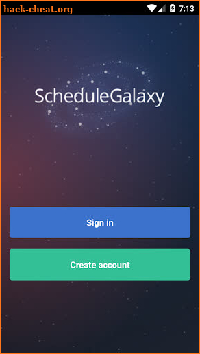 ScheduleGalaxy screenshot