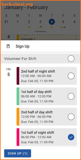 SchedulePro Companion App screenshot