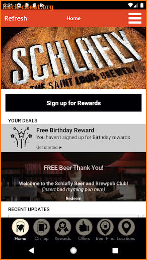 Schlafly Beer - Saint Louis Brewery screenshot