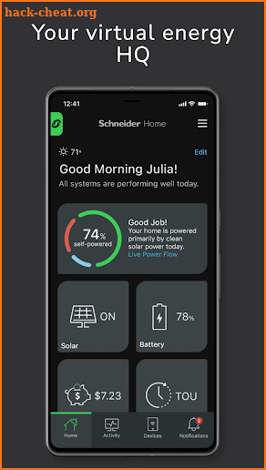 Schneider Home screenshot