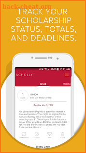 Scholly screenshot