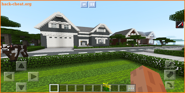 School and Neighborhood. Map for MCPE screenshot