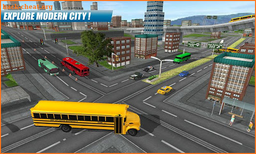 School bus driving 2017 screenshot
