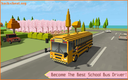 School Bus Simulator: Blocky World screenshot