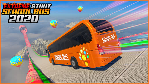 School Bus Stunt Driving: Impossible Bus Game screenshot