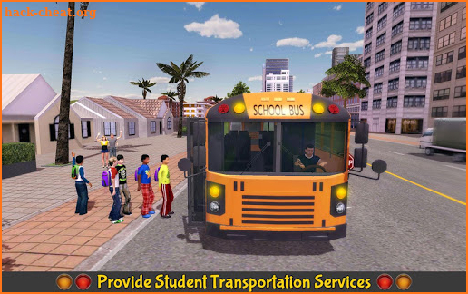 School Bus: summer school transportation screenshot
