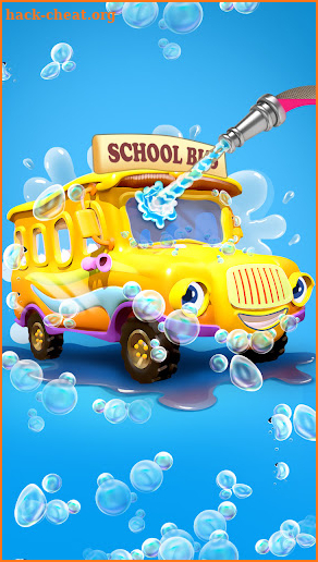 School Bus Wash & Repair Game screenshot