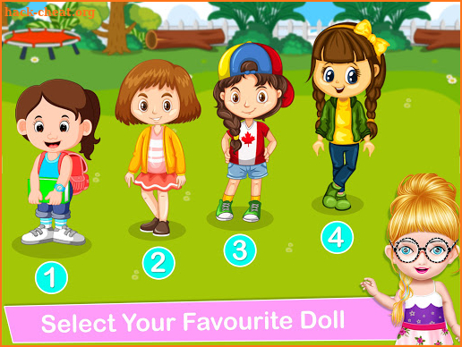 School Decorating Doll House Town My HomePlay Game screenshot