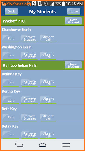 School Directory screenshot