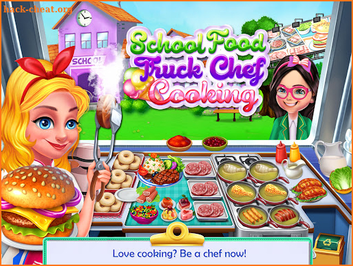 School food truck cooking screenshot