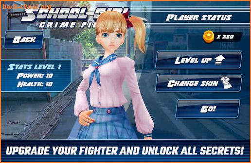 School Girl Fighter Game screenshot