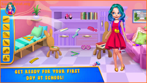 School Girls First Day Classes screenshot