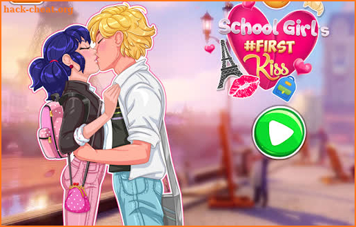 School Girl's #First Kiss - Kiss games for girls screenshot