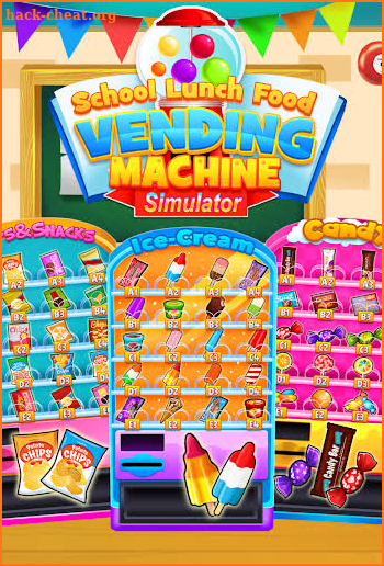 School Kids Prize Vending Machine & School Lunch screenshot