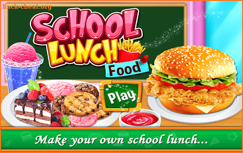 School Lunch Food Maker 2 - Cooking Game screenshot