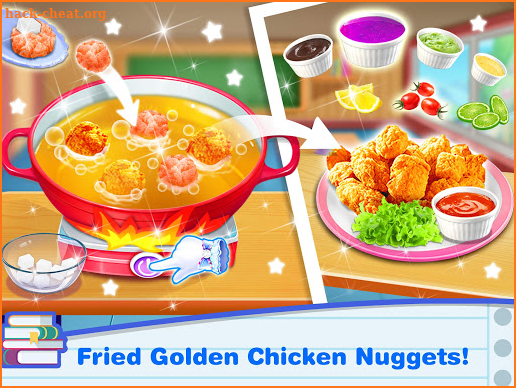 School Lunch Food Maker – Food Cooking Games screenshot