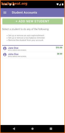 School Payment Portal Mobile screenshot