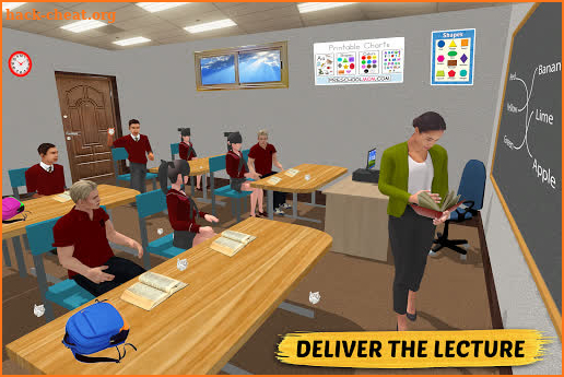 School Teacher Simulator: Virtual School Life Game screenshot