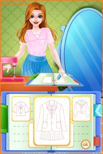 School Uniform Modify Design screenshot