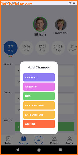 SchoolPass Parent and Student App screenshot