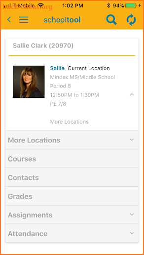 schooltool Mobile screenshot