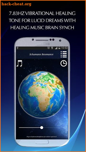 Schumann Resonance 7.83Hz screenshot