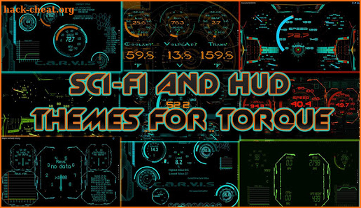 Sci Fi & HUD TORQUE OBD 2 screenshot