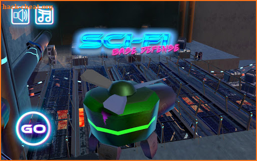 Sci-Fi Base Defense screenshot