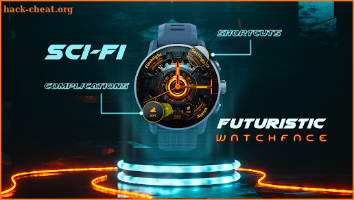 Sci-Fi Futuristic Watch Faces screenshot