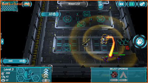 Sci Fi Tower Defense. Module TD 2 screenshot
