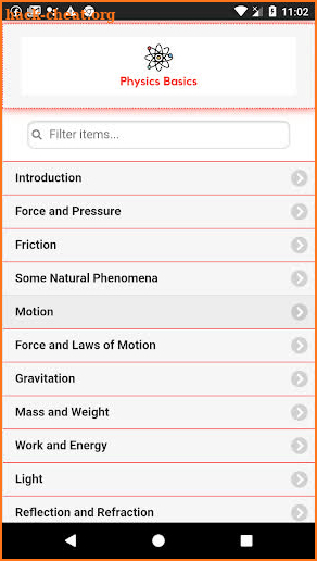 Science Basics : (Physics, Chemistry, Biology) screenshot
