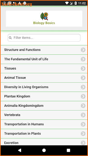 Science Basics : (Physics, Chemistry, Biology) screenshot