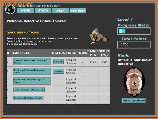 Science Detective® A1 screenshot