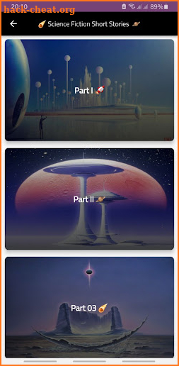 Science Fiction Short Stories screenshot