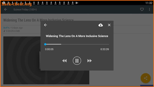 Science Friday Podcast screenshot
