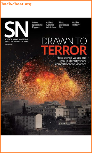 Science News Magazine screenshot