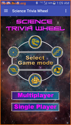 Science Quiz Wheel screenshot